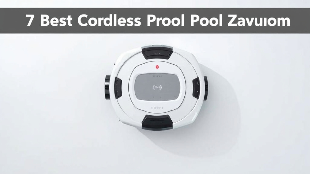 7 Best Cordless Robotic Pool Vacuum [2026]