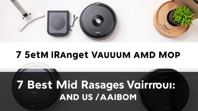 7 Best Mid Range Robot Vacuum And Mop [2026]