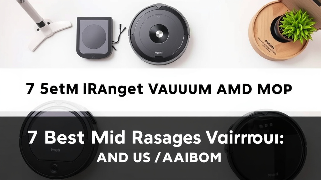7 Best Mid Range Robot Vacuum And Mop [2026]