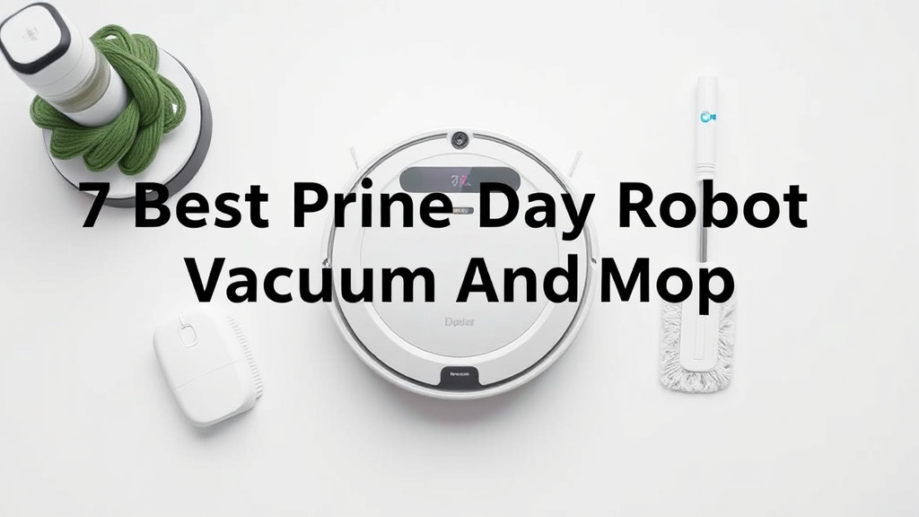 7 Best Prime Day Robot Vacuum And Mop [2026]