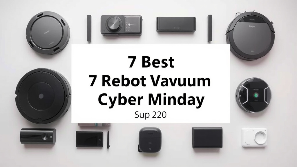 7 Best Robot Vacuum Cyber Monday [2026]