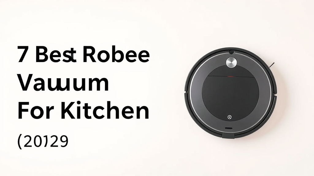 7 Best Robot Vacuum For Kitchen [2026]