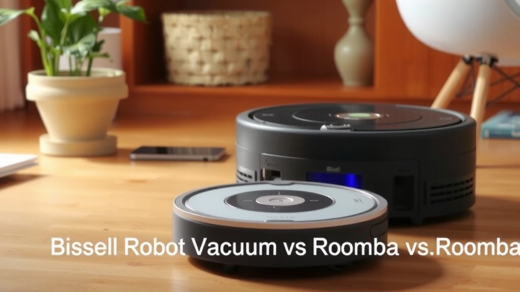 Robot Vacuums: Bissell vs. Roomba Showdown
