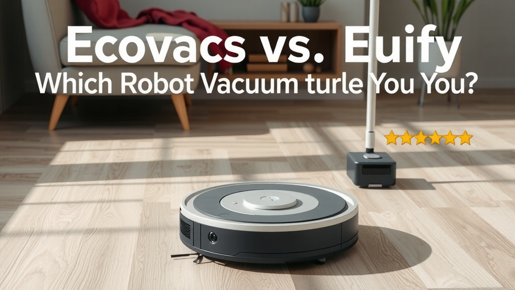 Ecovacs vs Eufy: Which Robot Vacuum is Best for You