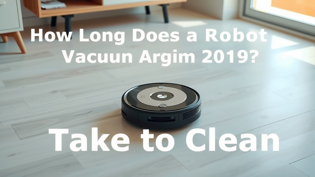 How Long Does a Robot Vacuum Take to Clean