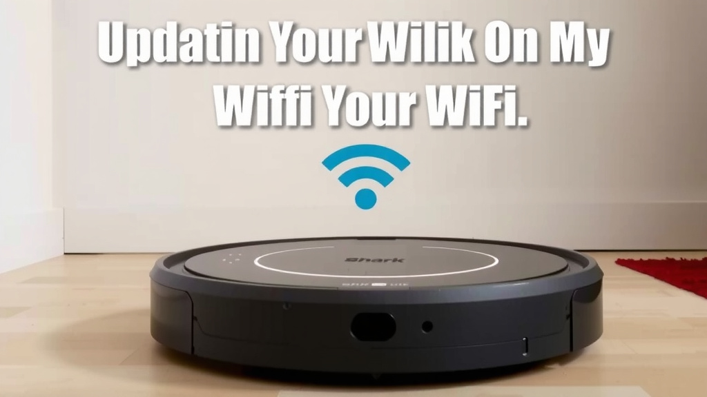 Updating Your Shark Robot Vacuum's Wi-Fi Connection