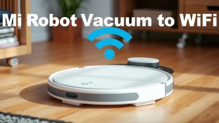 Connect Mi Robot Vacuum to WiFi: A Simple Guide