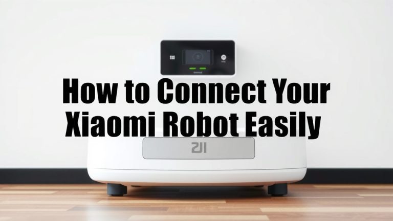 How to Connect Your Xiaomi Robot Vacuum Easily
