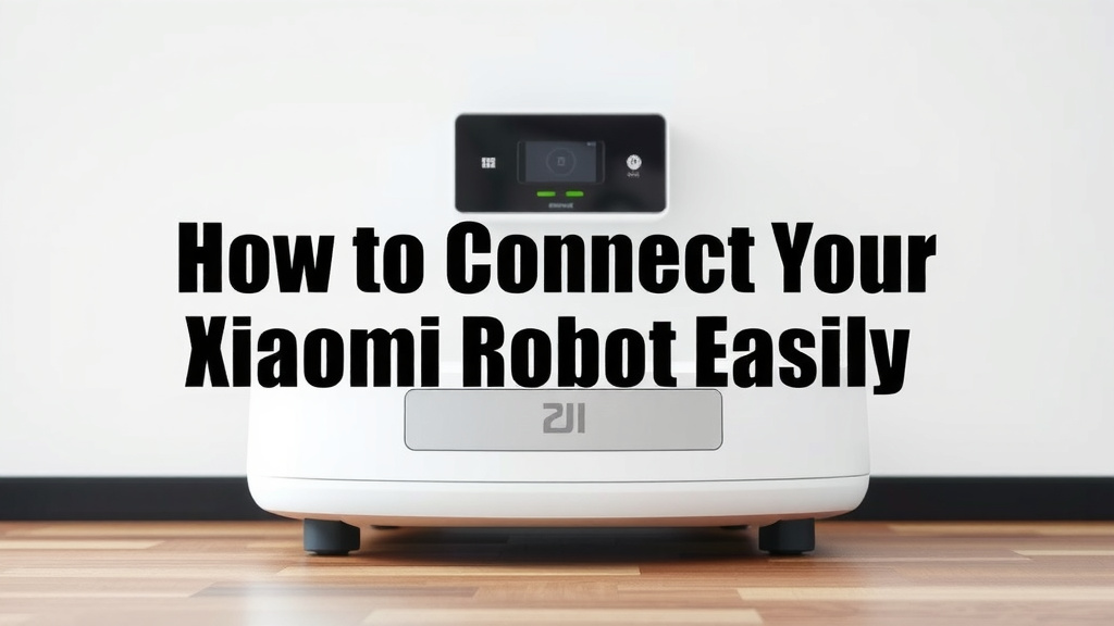 How to Connect Your Xiaomi Robot Vacuum Easily