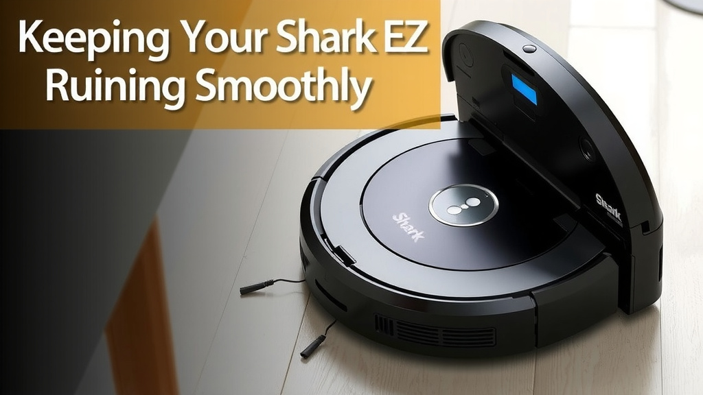 Keeping Your Shark EZ Robot Vacuum Running Smoothly