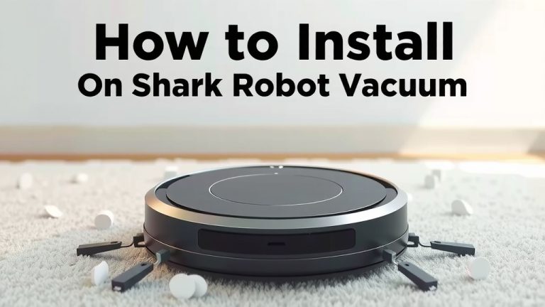How to Install Mop on Shark Robot Vacuum