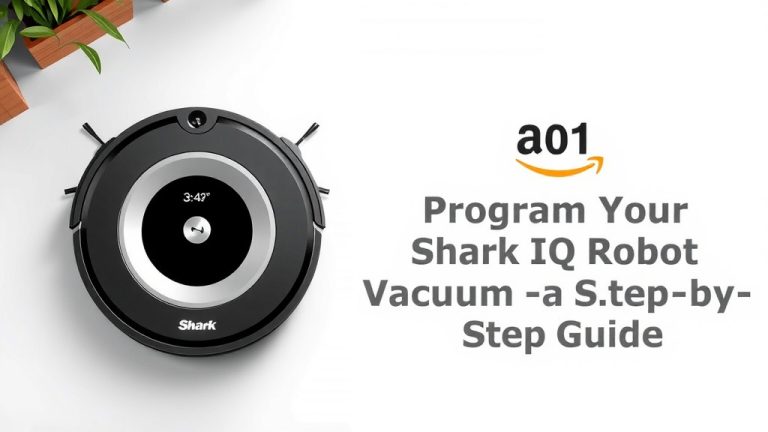 Program Your Shark IQ Robot Vacuum: A Step-by-Step Guide
