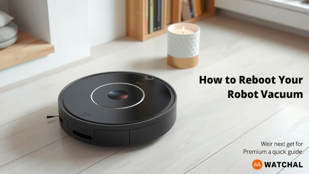 How to Reboot Your Robot Vacuum: A Quick Guide