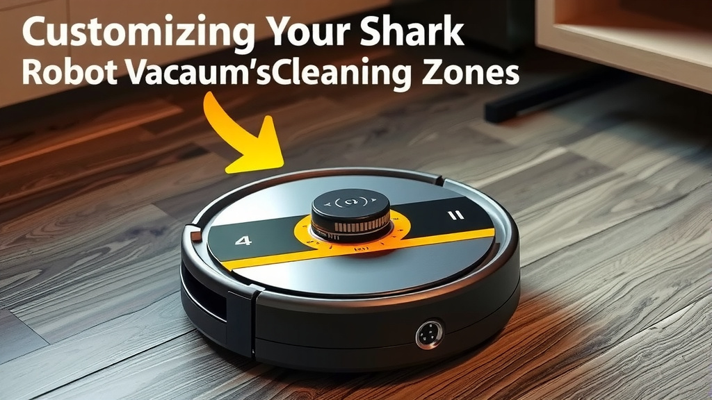 Customizing Your Shark Robot Vacuum's Cleaning Zones