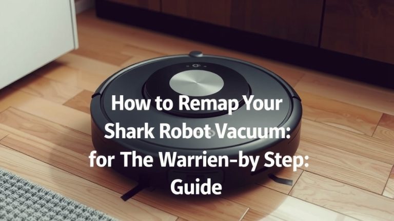 Remap Your Shark Robot Vacuum: A Step-by-Step Guide