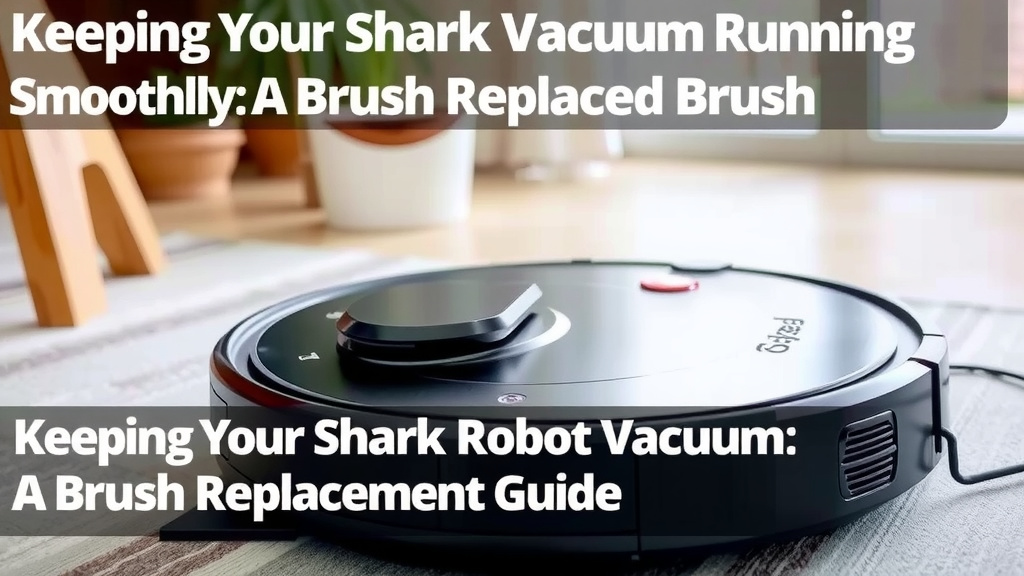 Keeping Your Shark Robot Vacuum Running Smoothly: A Brush Replacement Guide