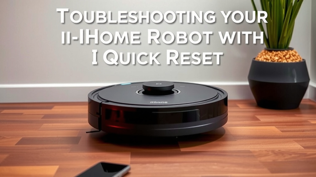 Troubleshooting Your iHome Robot with a Quick Reset