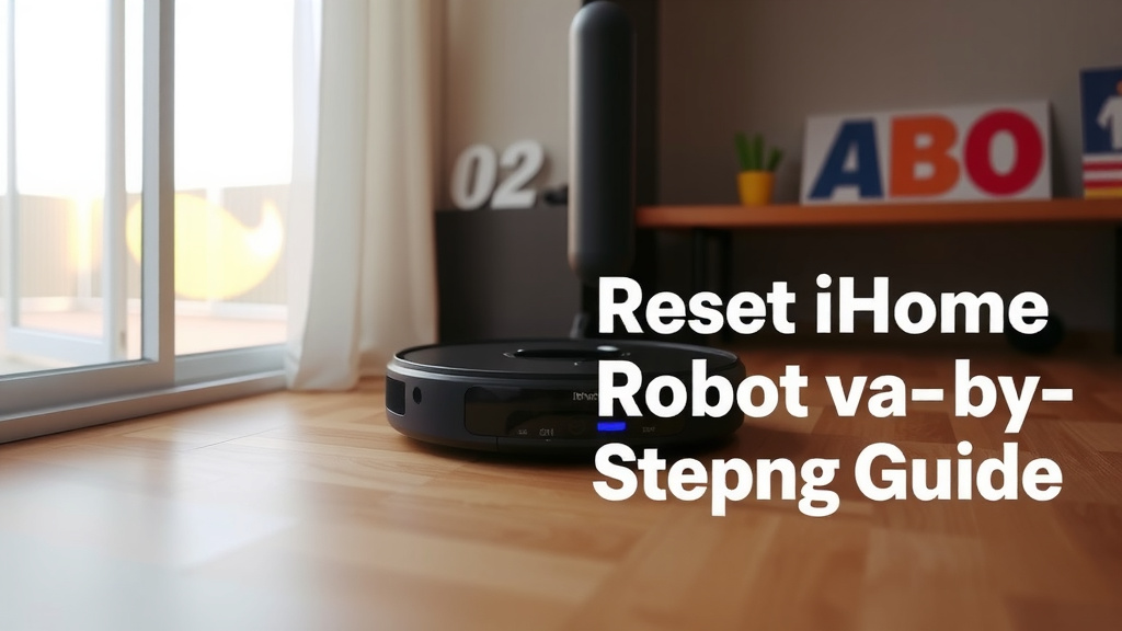 Reset iHome Robot Vacuum: Step-by-Step Guide