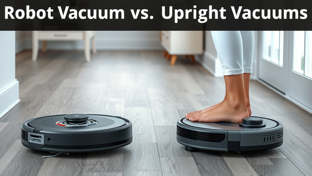 Robot Vacuums vs. Upright Vacuums: What’s the Real Difference?