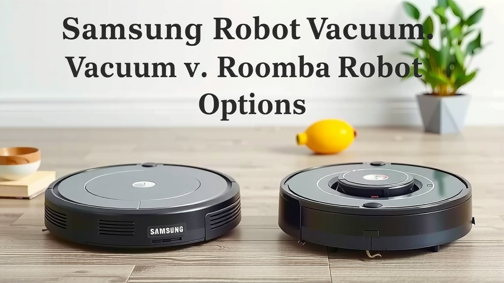 Comparing Robot Vacuums: Samsung vs. Roomba Options