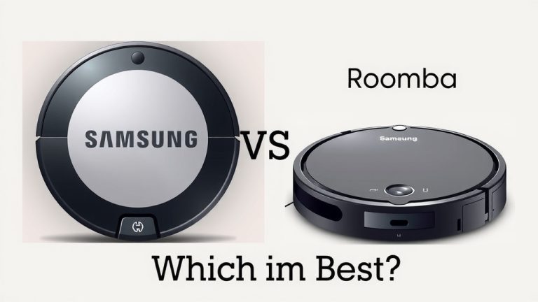 Samsung Robot Vacuum vs Roomba: Which is Best