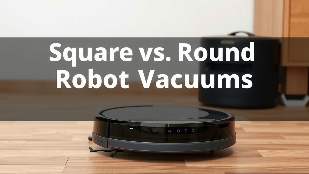 Robot Vacuum Shapes: Round vs. Square Cleaning Power
