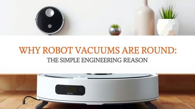 Why Robot Vacuums Are Round: The Simple Engineering Reason