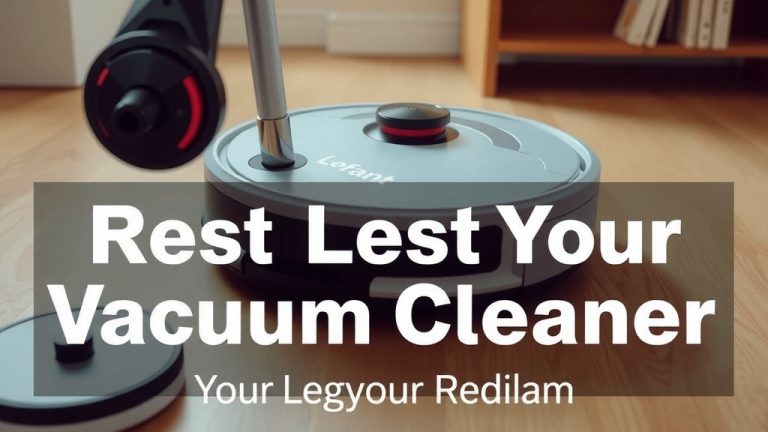 How to Reset Your Lefant Robot Vacuum Cleaner