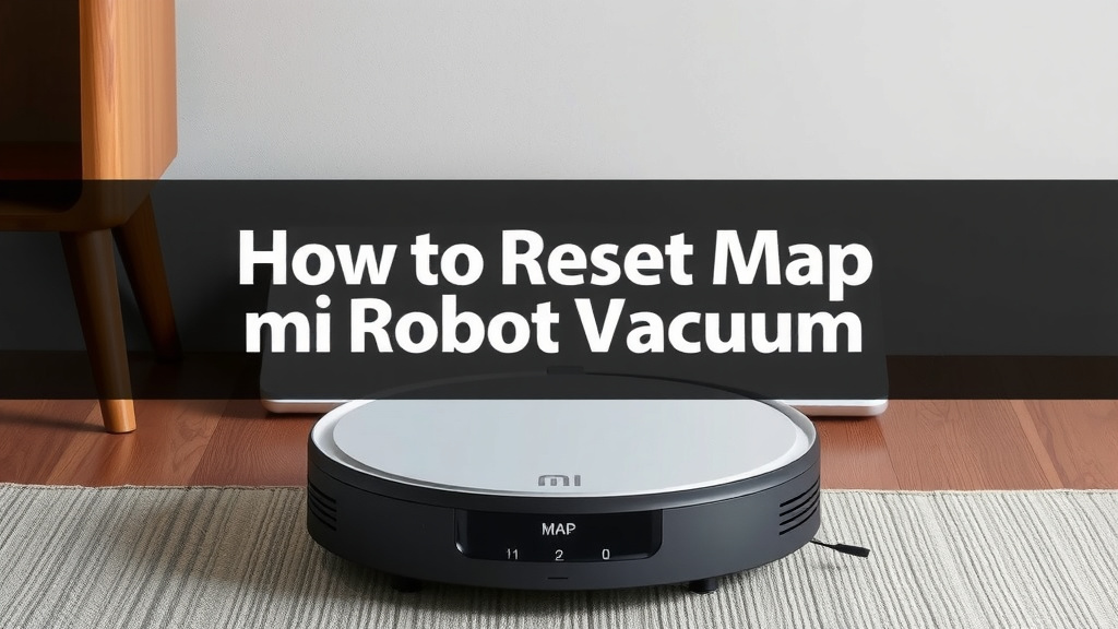 How to Reset Map Mi Robot Vacuum Guide