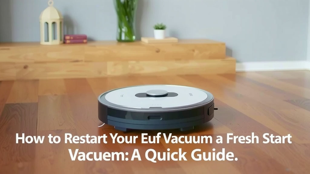Giving Your eufy Robot Vacuum a Fresh Start