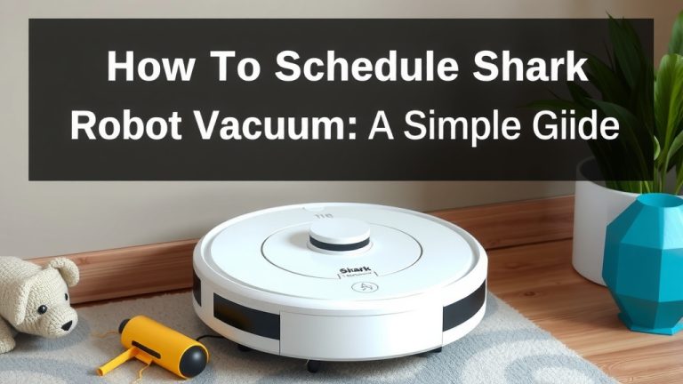 Schedule Your Shark Robot Vacuum: A Simple Guide