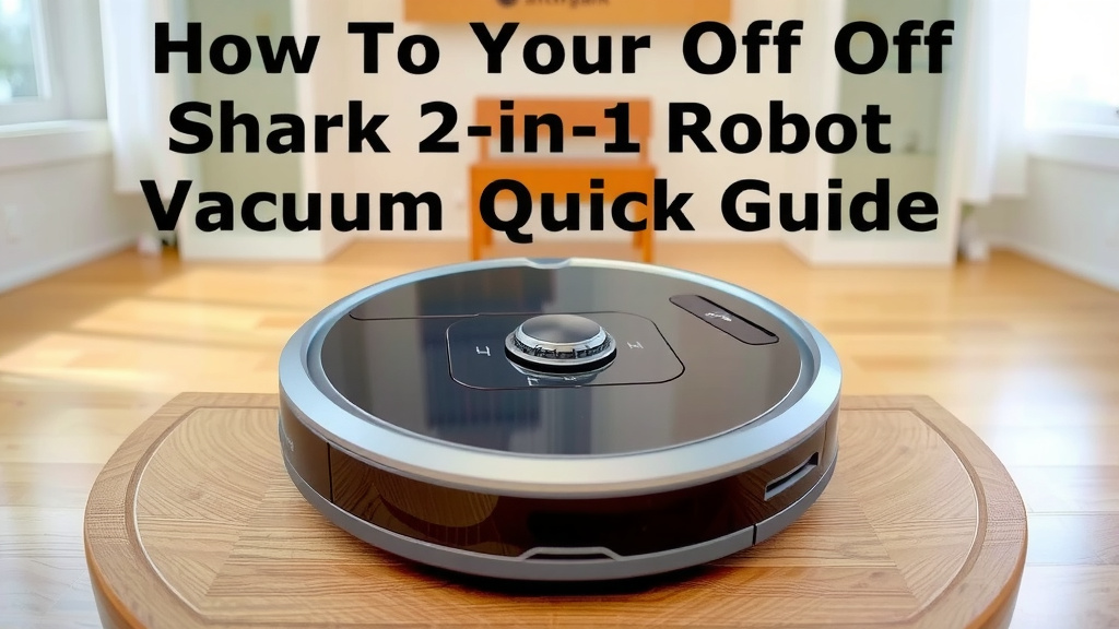 Stopping Your Shark 2-in-1 Robot Vacuum: A Quick Guide