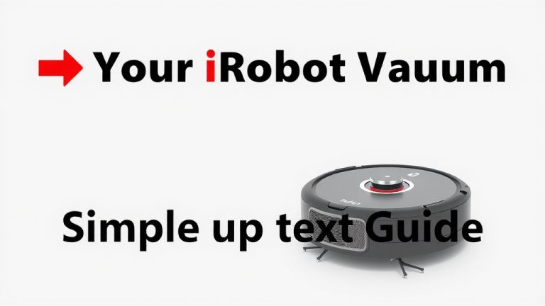 Your iRobot Vacuum: A Simple Setup Guide
