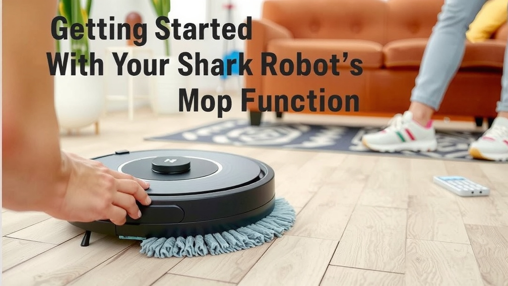 Getting Started with Your Shark Robot Mop Function