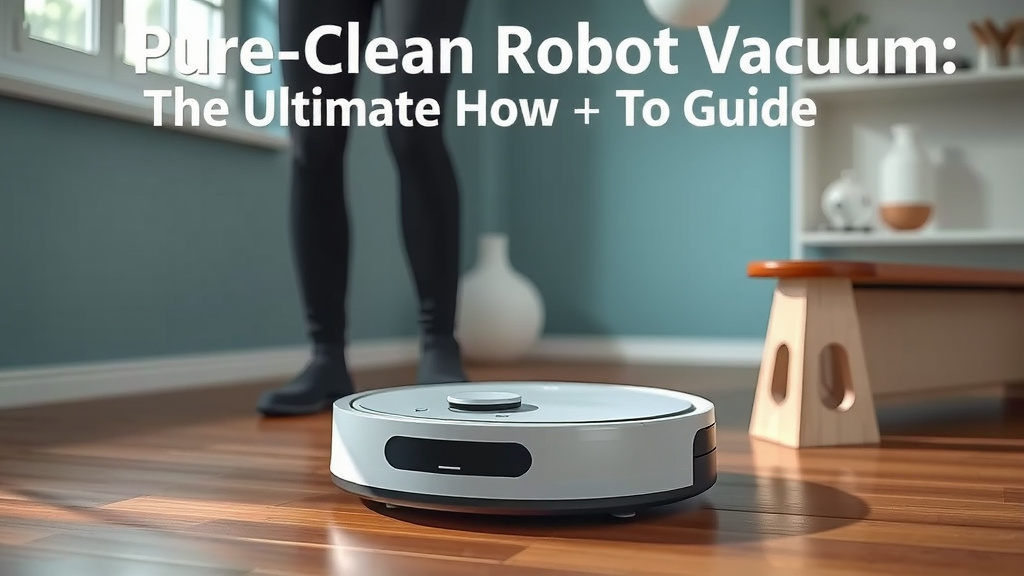 Pure Clean Robot Vacuum: Your Ultimate How-To Guide