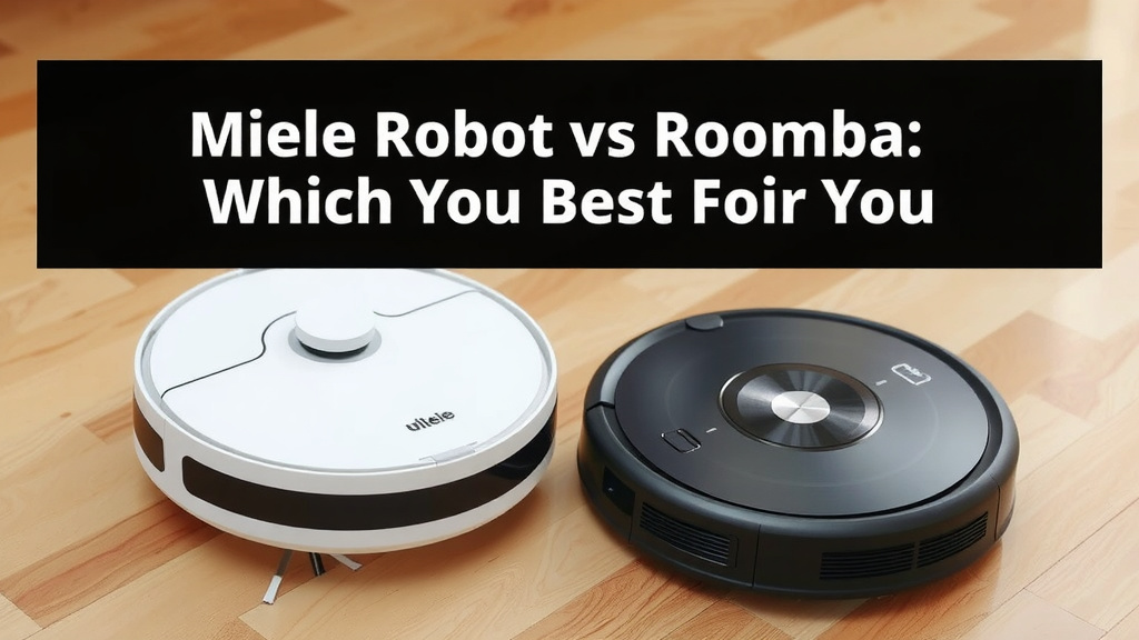 Miele Robot vs Roomba: Which is Best for You