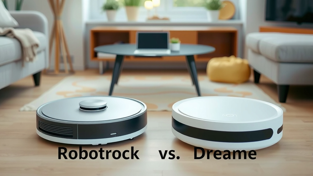 Comparing Top Robot Vacuums: Roborock vs. Dreame