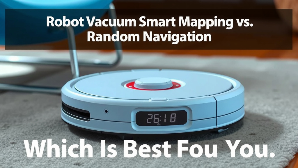 Robot Vacuums: Smart Mapping vs. Random Navigation