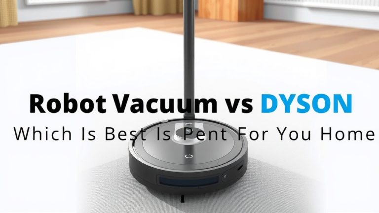 Robot Vacuum vs Dyson: Which Is Best For Your Home