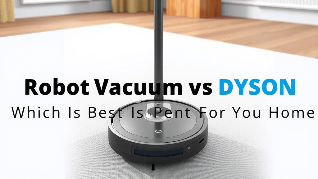 Robot Vacuum vs Dyson: Which Is Best For Your Home