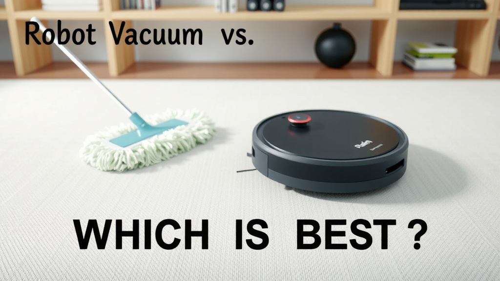 Robot Vacuum vs. Robot Vacuum Mop: Which is Best