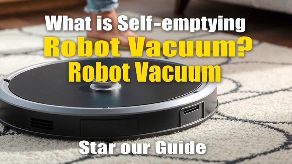 What Is a Self-Emptying Robot Vacuum? Your Guide