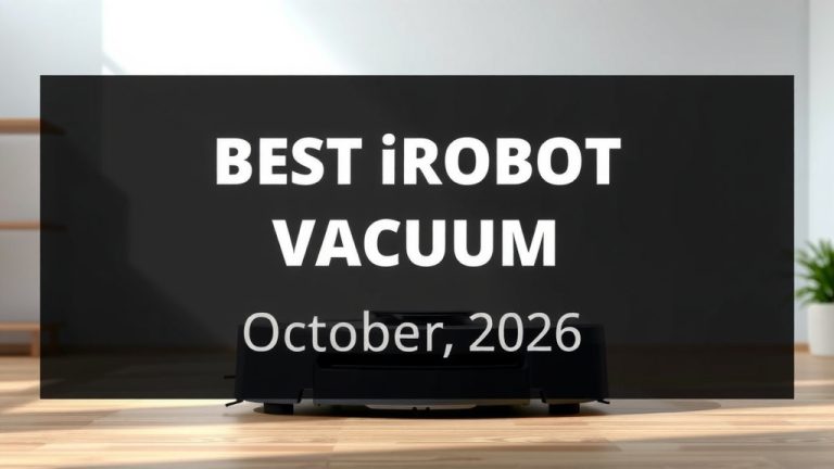 Best iRobot Vacuum: Top Picks for October 2026