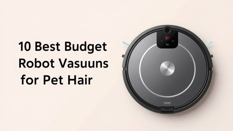 10 Best Budget Robot Vacuums for Pet Hair