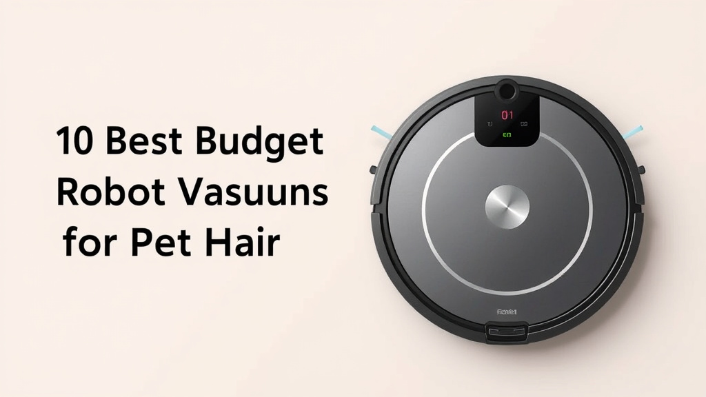 10 Best Budget Robot Vacuums for Pet Hair
