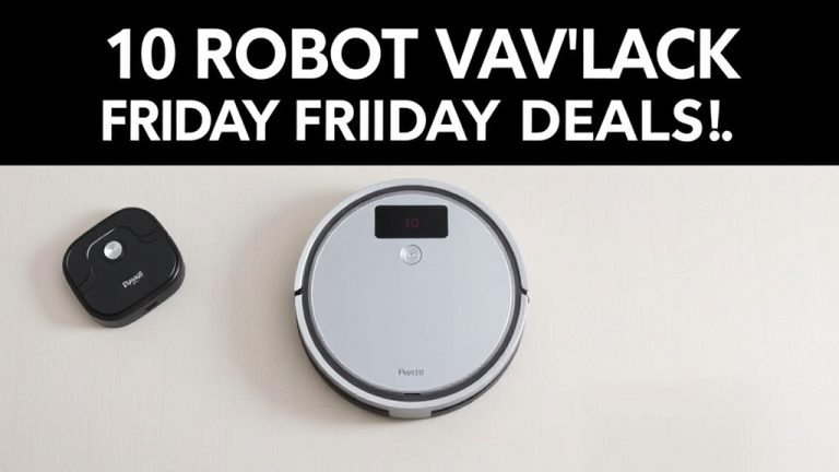 10 Robot Vacuum Black Friday Deals to Shop Now