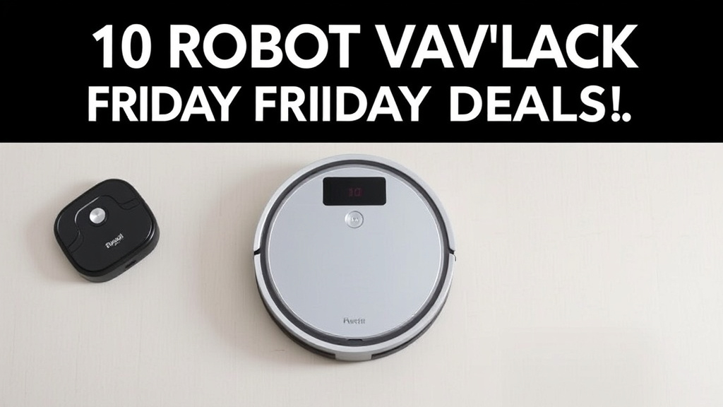 10 Robot Vacuum Black Friday Deals to Shop Now