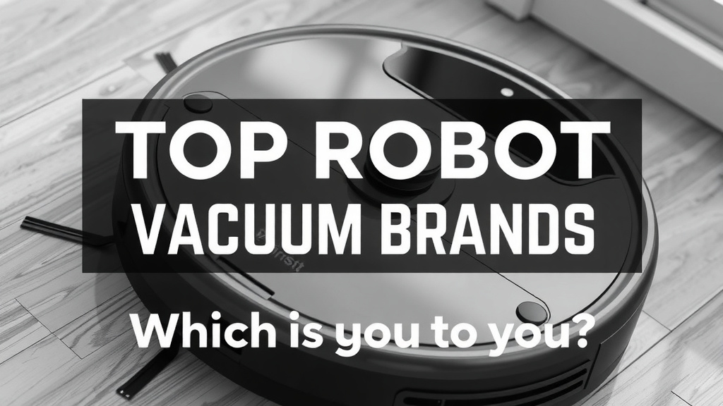 Top Robot Vacuum Brands: Which Is Best For You