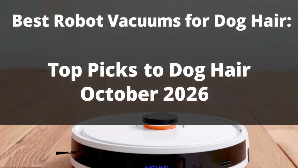 Best Robot Vacuums for Dog Hair: Top Picks October 2026