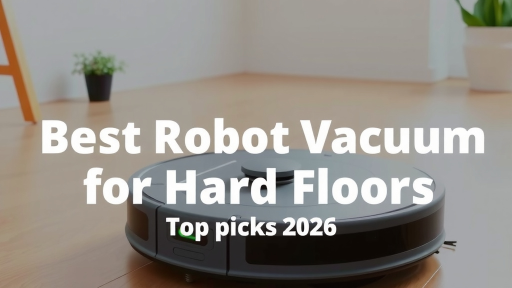 Best Robot Vacuum for Hard Floors: Top Picks 2026